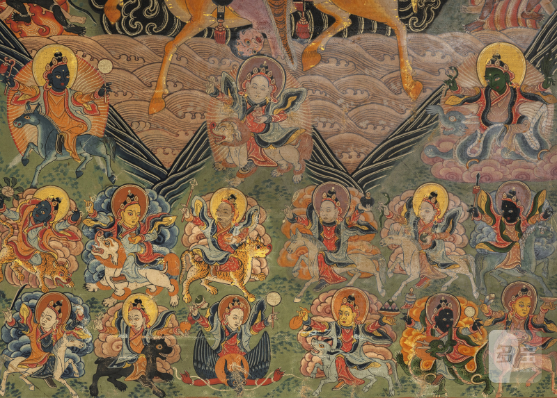 A THANGKA DEPCITING SHRI DEVI - 图4